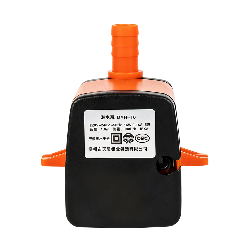 DYH-16B 16W geschlossene Kühlventilator-Wasserpumpe mit Fußdesign